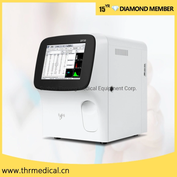 Clinical Analytical Lab Instruments Cbc 5 Part Blood Test 5 Diff Automatic Hematology Analyzer Price