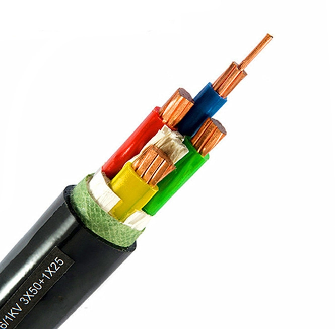 NYY CU/PVC/PVC LV cable eléctrico Cable de servicio de cable de alimentación de 11kV de la red de distribución