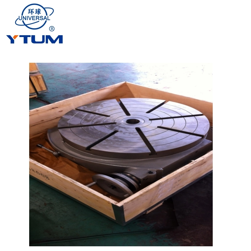 Ts200A Horizontal Manual Rotary Table 100mm/160mm/200mm/250mm/320mm/400mm/500mm/630mm/800mm