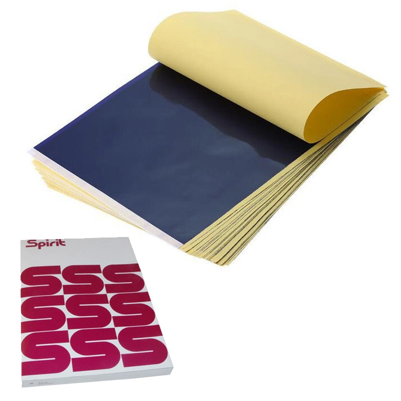 Wholesale/Supplier 100 Sheets/Box A4 Size Spirit Disposable Dedicated Transfer Stencil Paper for Tattoo Thermal Copier