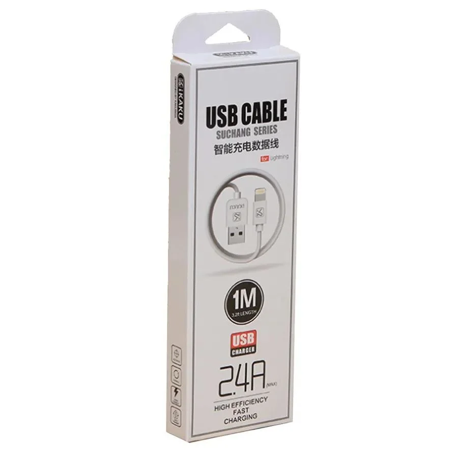 Câble USB numérique emballage blister