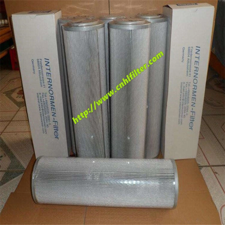 Stainless Steel Compressed Oil Filter Internormen Replaced Hydraulic Filter