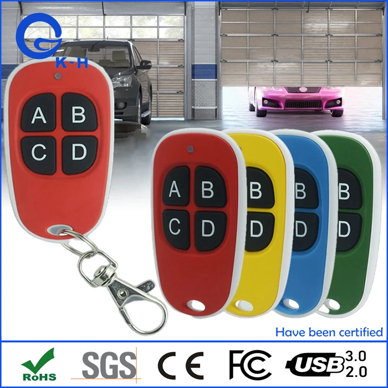 433MHz 1527 Learning Code Key Garage Gate Duplicator Copy Remote Controller Openenr