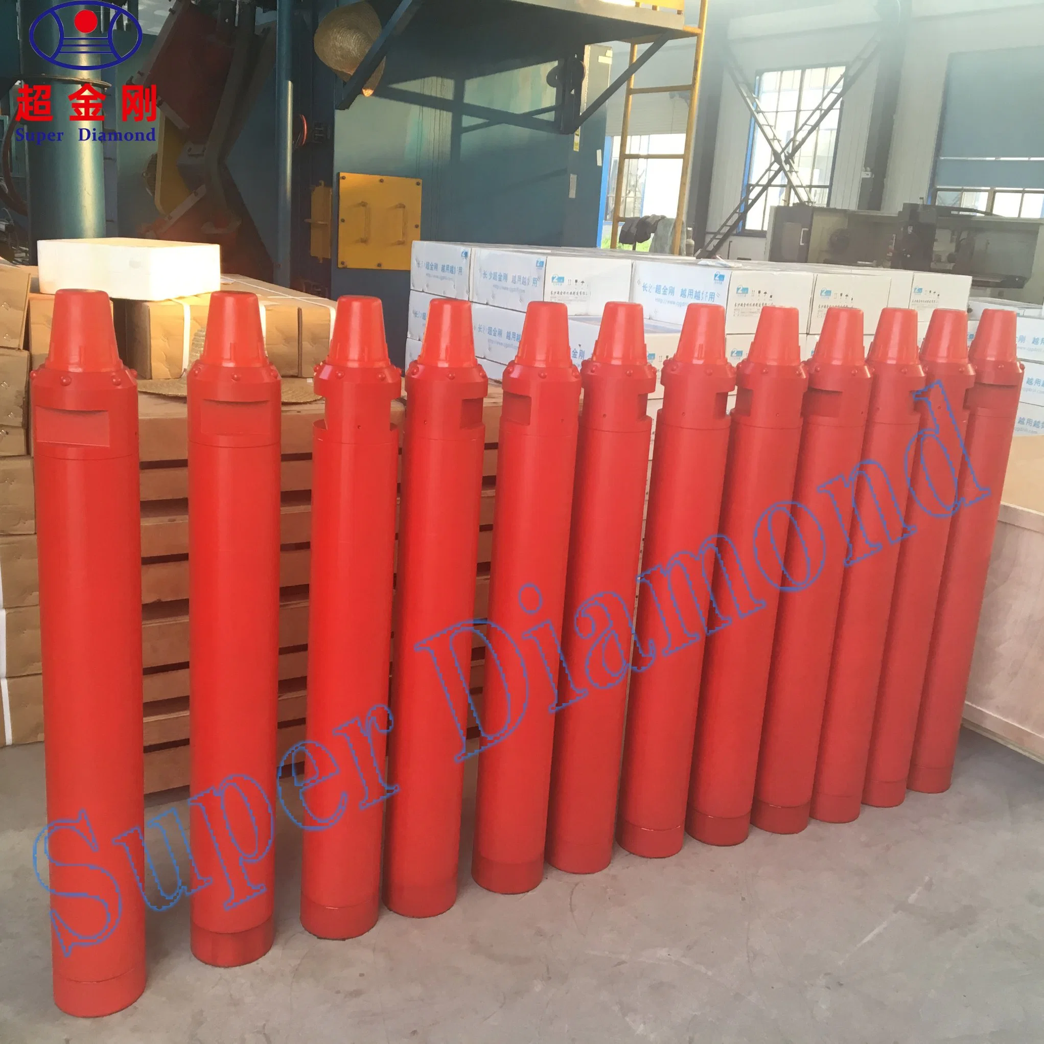 6" DTH Hammer High Air Pressure Rock Drilling Tools Compatible with DTH Bit Shank Ql60, M60, SD6, Cop64, DHD360, CD65