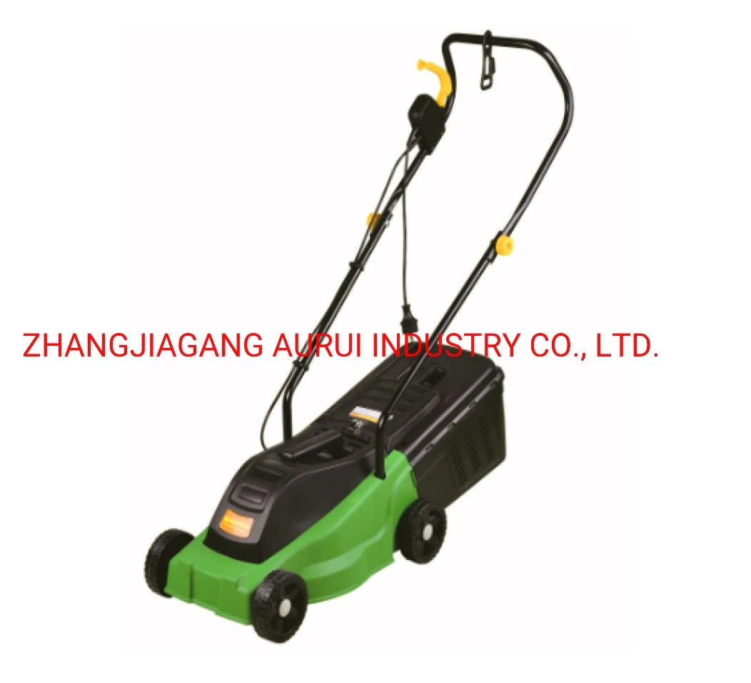 Powerful 1000W Electric Lawn Mower with Mechanical Brake Home Use