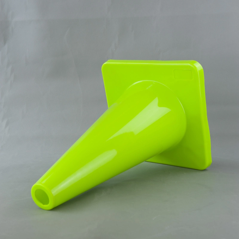 Small Soft Lime Green Color PVC Cone