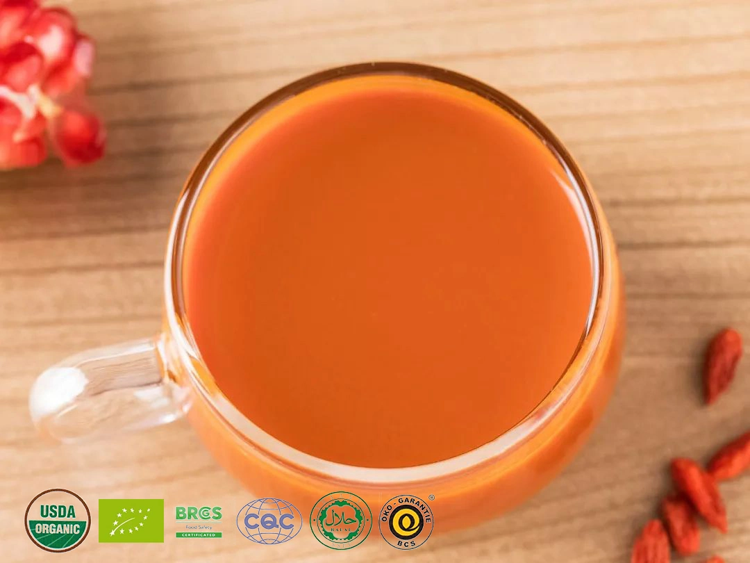 Organic Goji Juice OEM From Ningxia Nop Standard