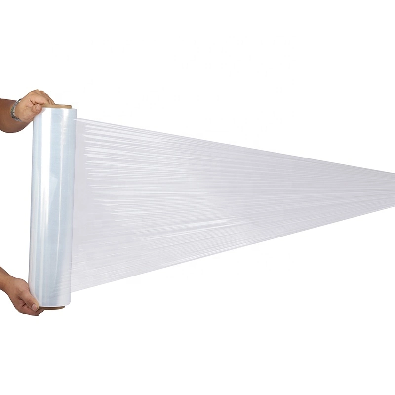 Hand Stretch Film Shrink Wrap Film 18&quot; X 1500 FT Shipping LLDPE Film with Best Quality and Price