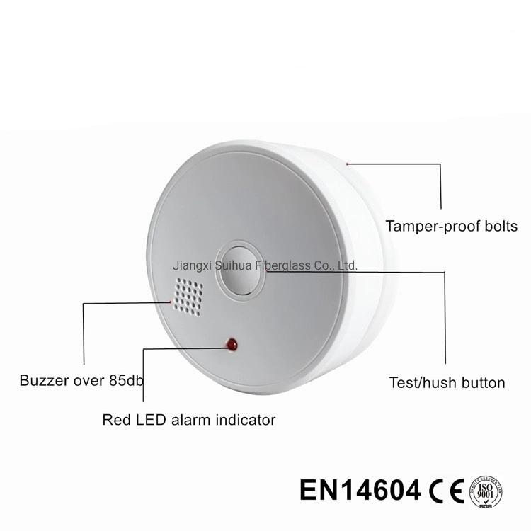 Detector de humo inalámbrico de IoT de incendios/Detector de humo inteligente Nb/Detector de humo de IoT/Nb Alarma de humo inteligente