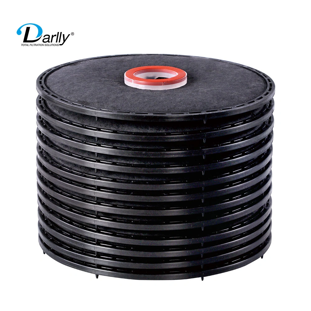 Darlly Lenticular Disc Filter Purification / Polishing Filtration Wine Beer Filter Cartridge 12/16 Inches