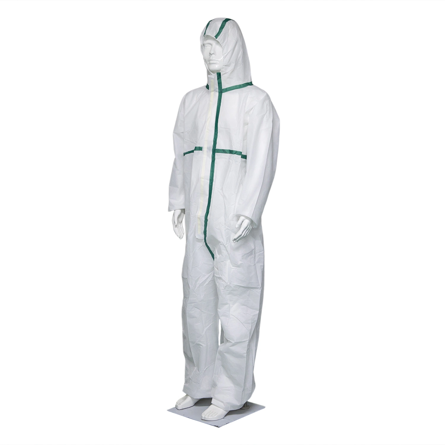 Type 4 5 6 Nonwoven Personal Protective Equipment Suit Disposable Isolation Coverall