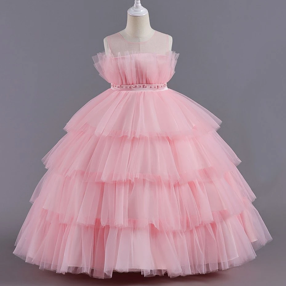 Großhandel Baby Mädchen Prinzessin Kleid Prinzessin Kleid für Kinder Neueste Kinderkleidung