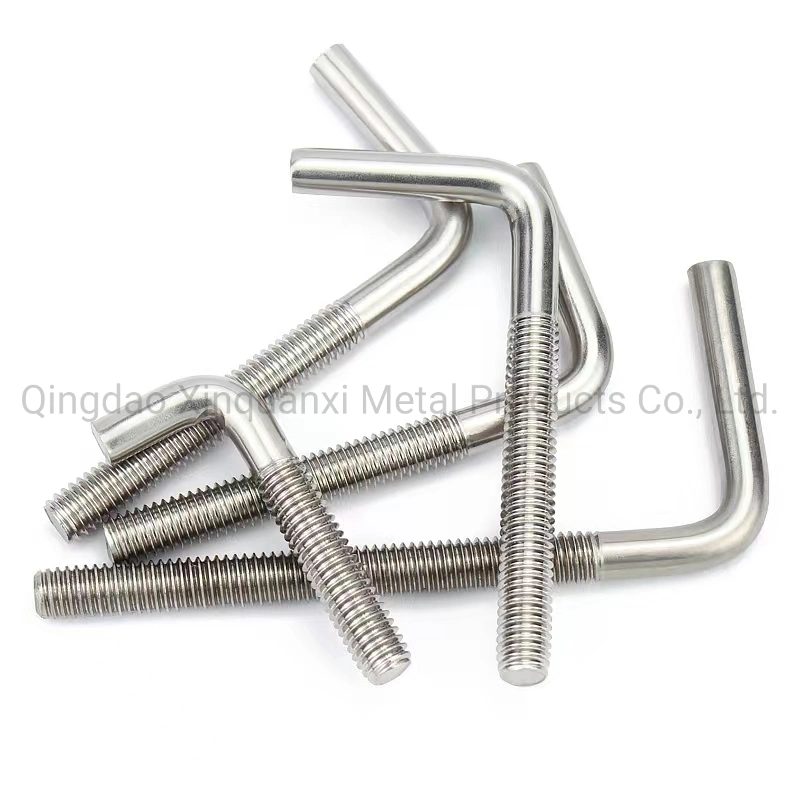 Stainless Steel L Type Screw Hooks L Shape Screw Whole