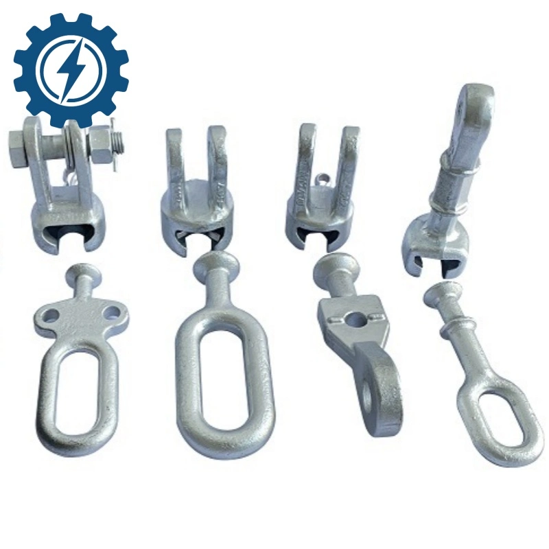 Hot-DIP Galvanized DIN Type Eye Link Overhead Line End Electronic Equipment Fitting