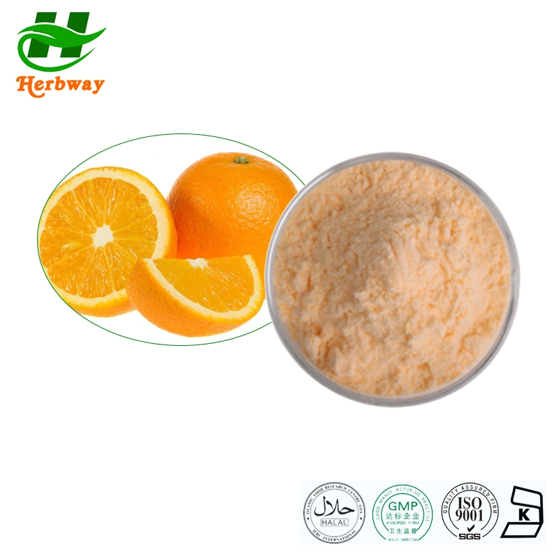 Кошерная Herbway кошерная Fssc HACCP сертифицированных продуктов питания оранжевый Supplememt фруктовый сок порошок