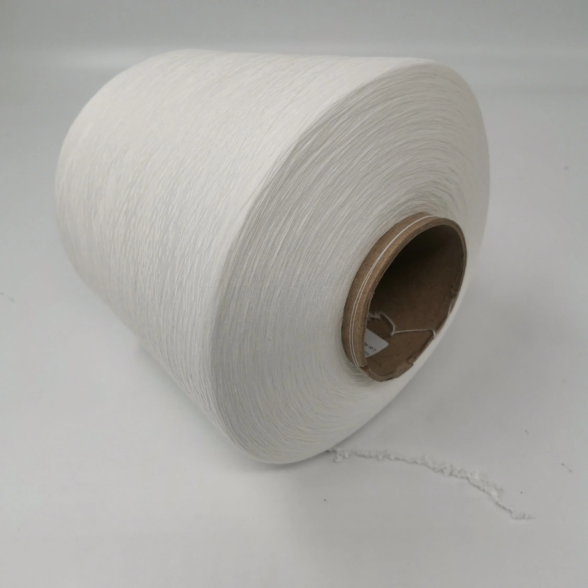 Spandex Core Spun Yarn 20s+70d T/R 90/10 Raw