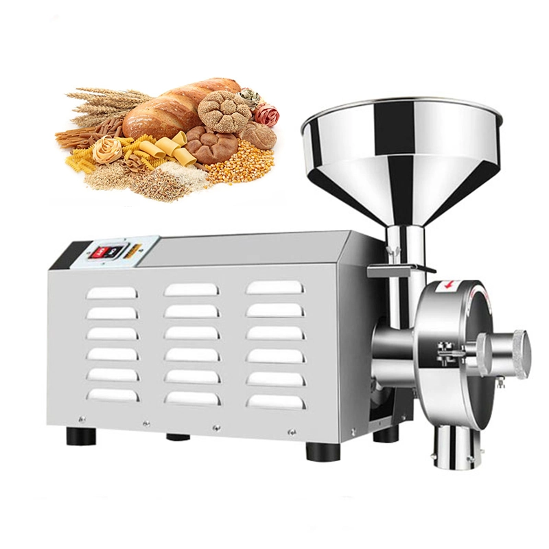 Hot Selling Electric Universal Tobacco Cocoa Bean Grinder Wheat Grinding Machine