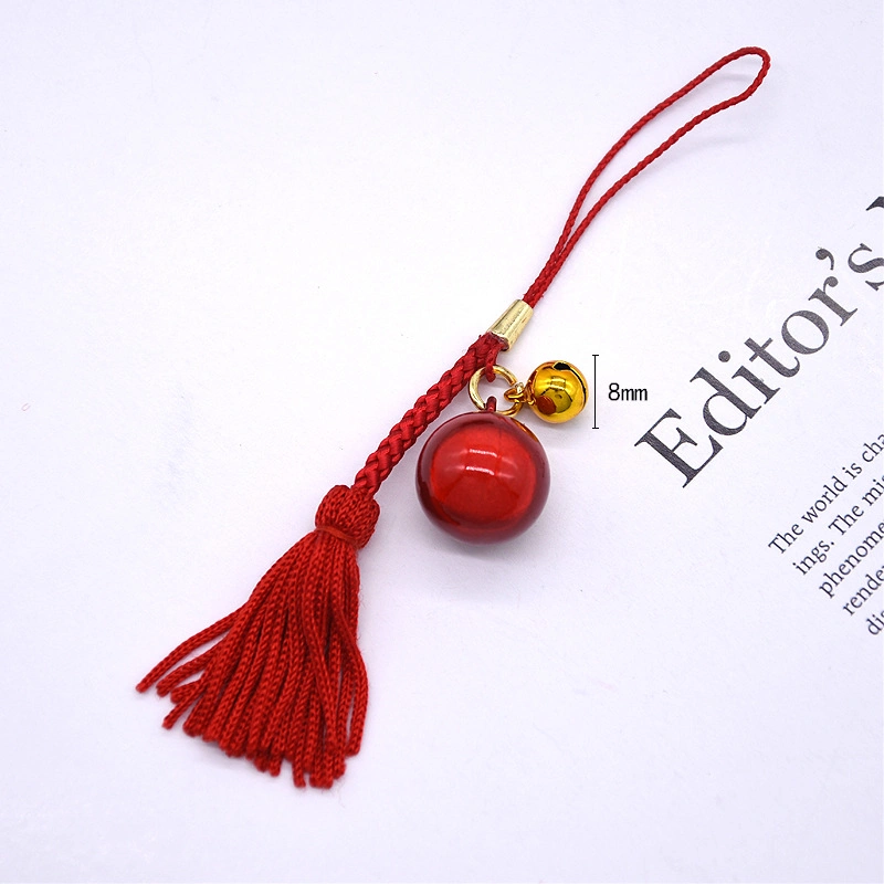 Small Fresh Japanese New DIY Jewelry Handmade Mobile Phone Pendant Tassel Rope Water Bell