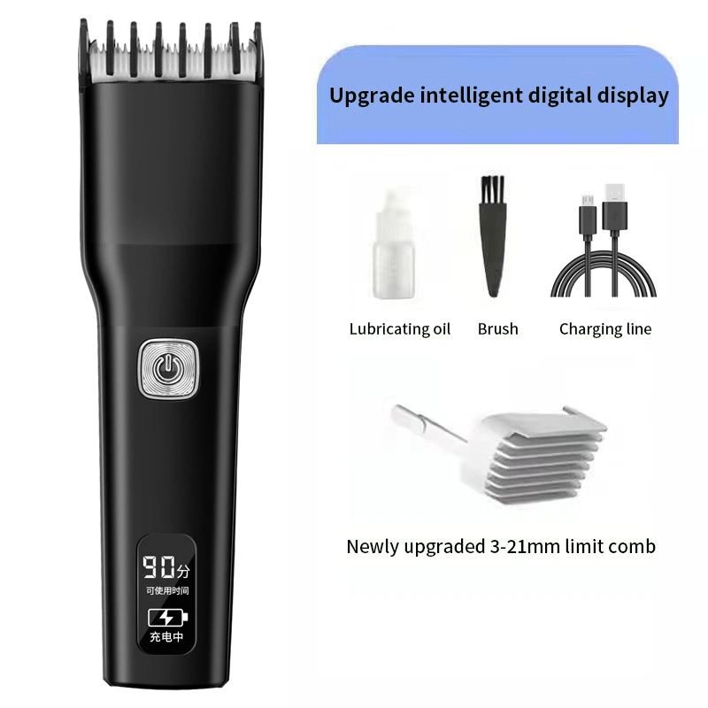 High quality/High cost performance Professional Rechargeable Mens Cordless Electric Hair Clippers Trimmer