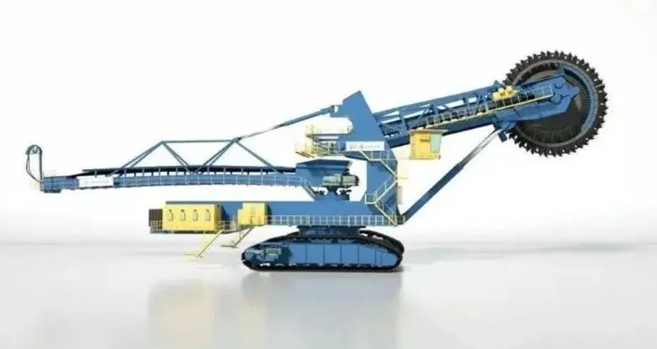 Small Type Bucket Wheel Excavator Used for Loose Surface Excavating