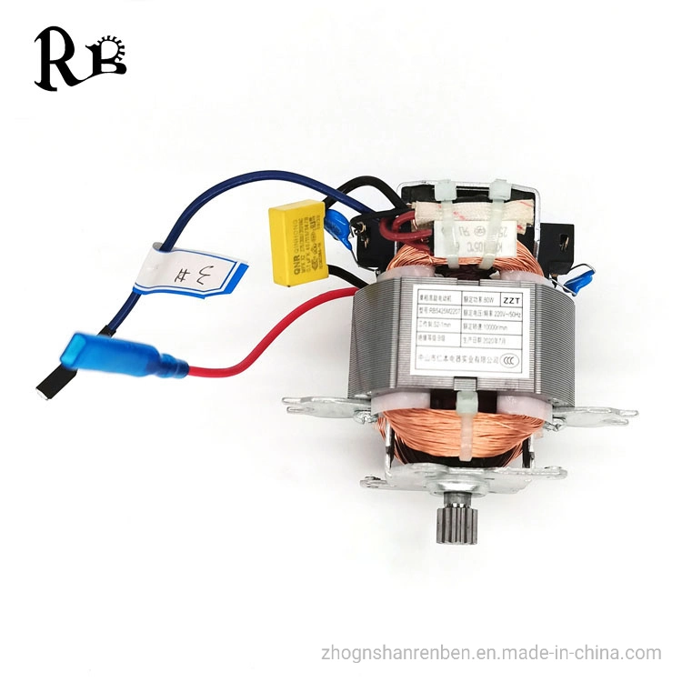 Alta velocidad 5425 EMC con protector de engranajes de acero AC eléctrico Motor utilizado en la trituradora de picadoras Universal aplicaciones de Cocina Motor podría Ser personalizado