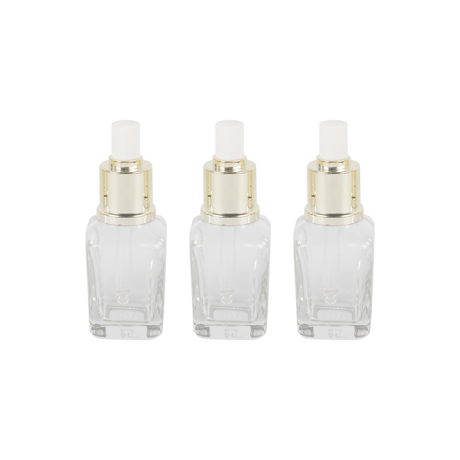 Customizable 18/410 18/415 Aluminum Silver Dropper Cap for Essential Oil Glass Bottle