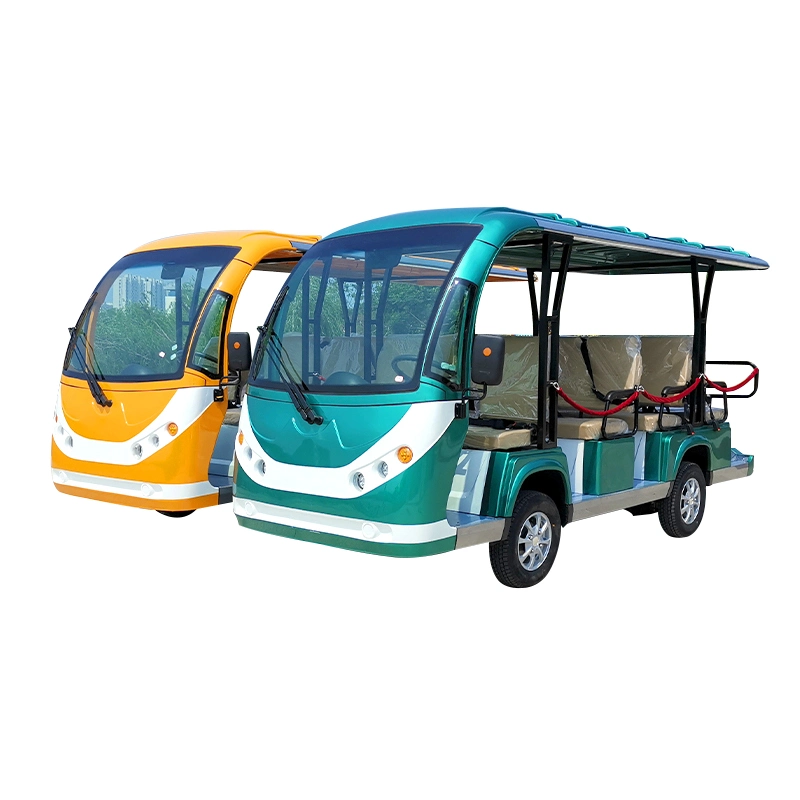 Tour Tourist Airport Resort Villa Shuttle Bus Tour Car 11 Autos eléctricos Turismo Autos Oficina Eléctrica autobús turístico personalizado Vehículo en buggy