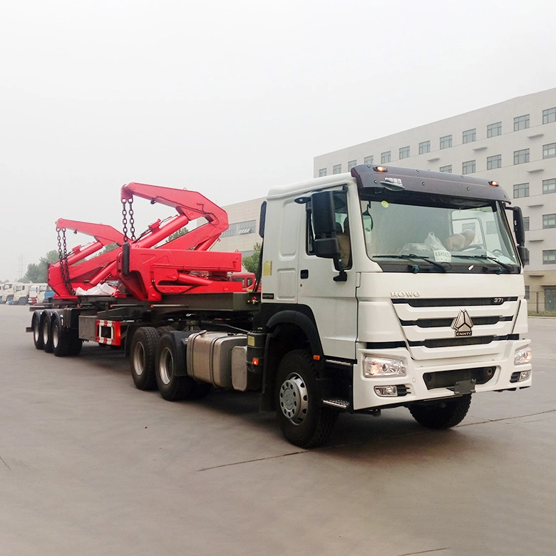 Side Lifter 30FT 40FT Container Lift Sideloader Self Loading 37 Tons Side Loader Lifter Truck Semi Trailer for Sale