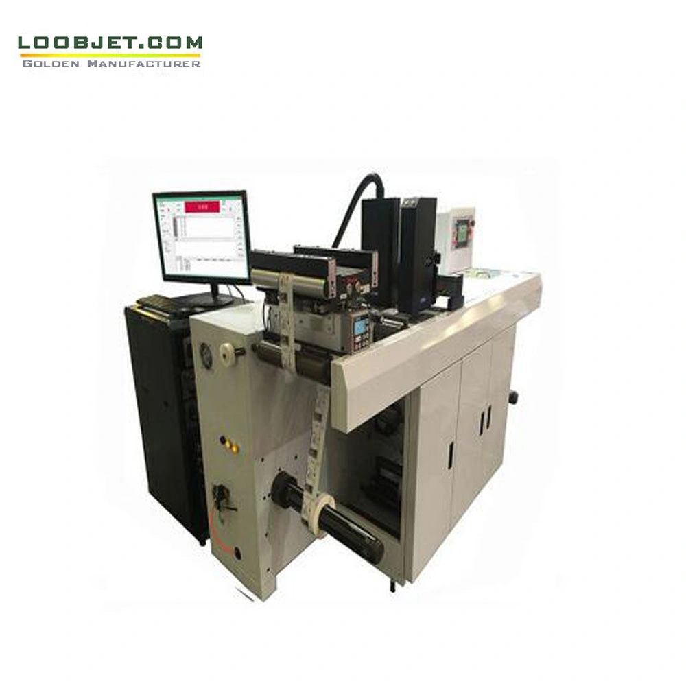 Roll to Roll Labels Barcoding Machine