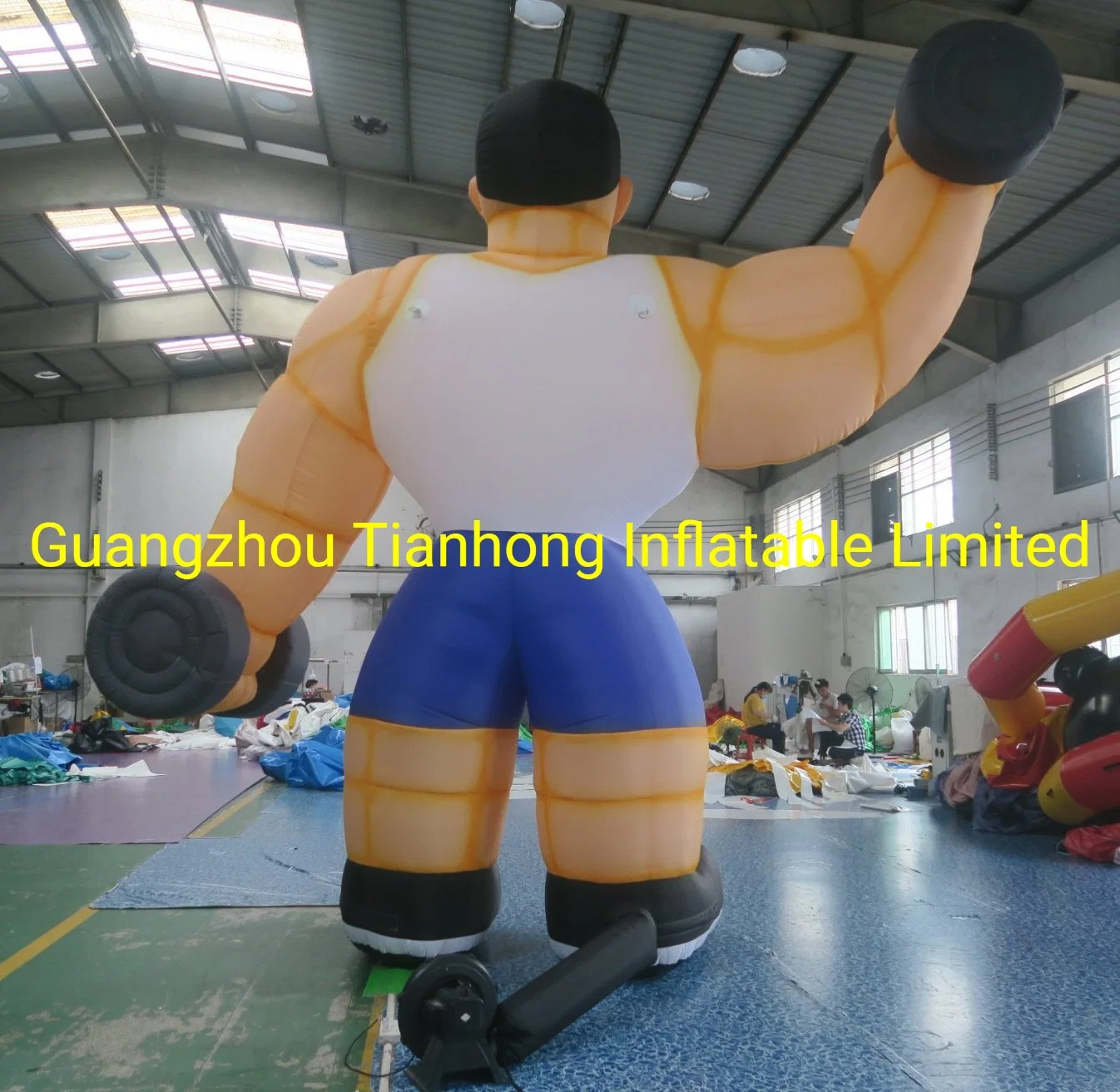 5m Tall Inflatable Muscle Man