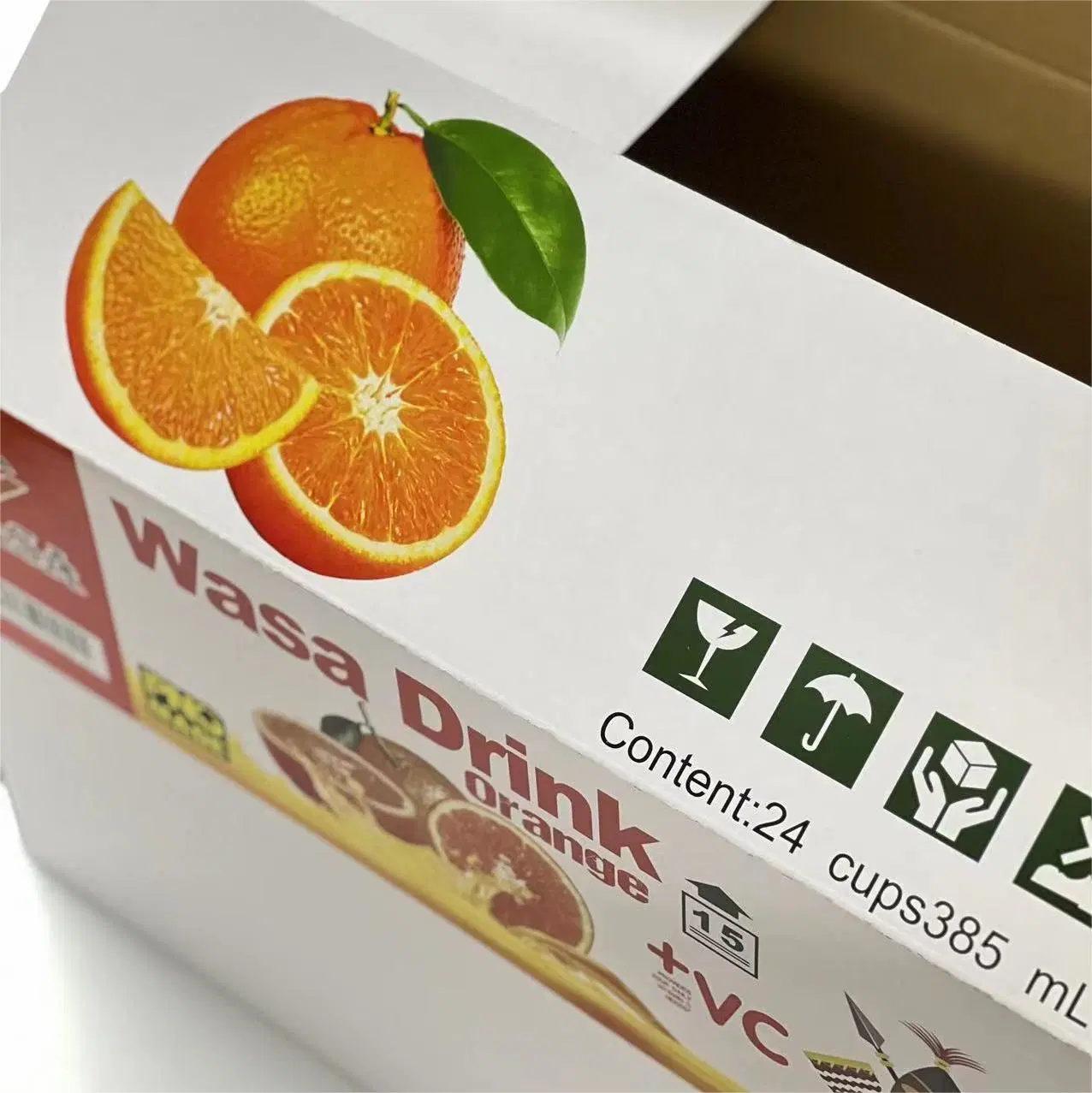 China Manufacturer Custom Printing Coffee Fruit Juice Gift Packaging Paper Carton Box