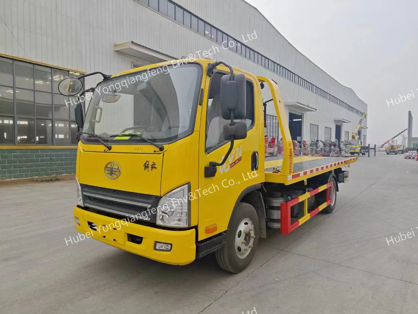4X2 6 Wheelers 3ton 5ton 6ton Platform Wrecker Truck Towing Truck for Road Recovery Good Quality Made in China