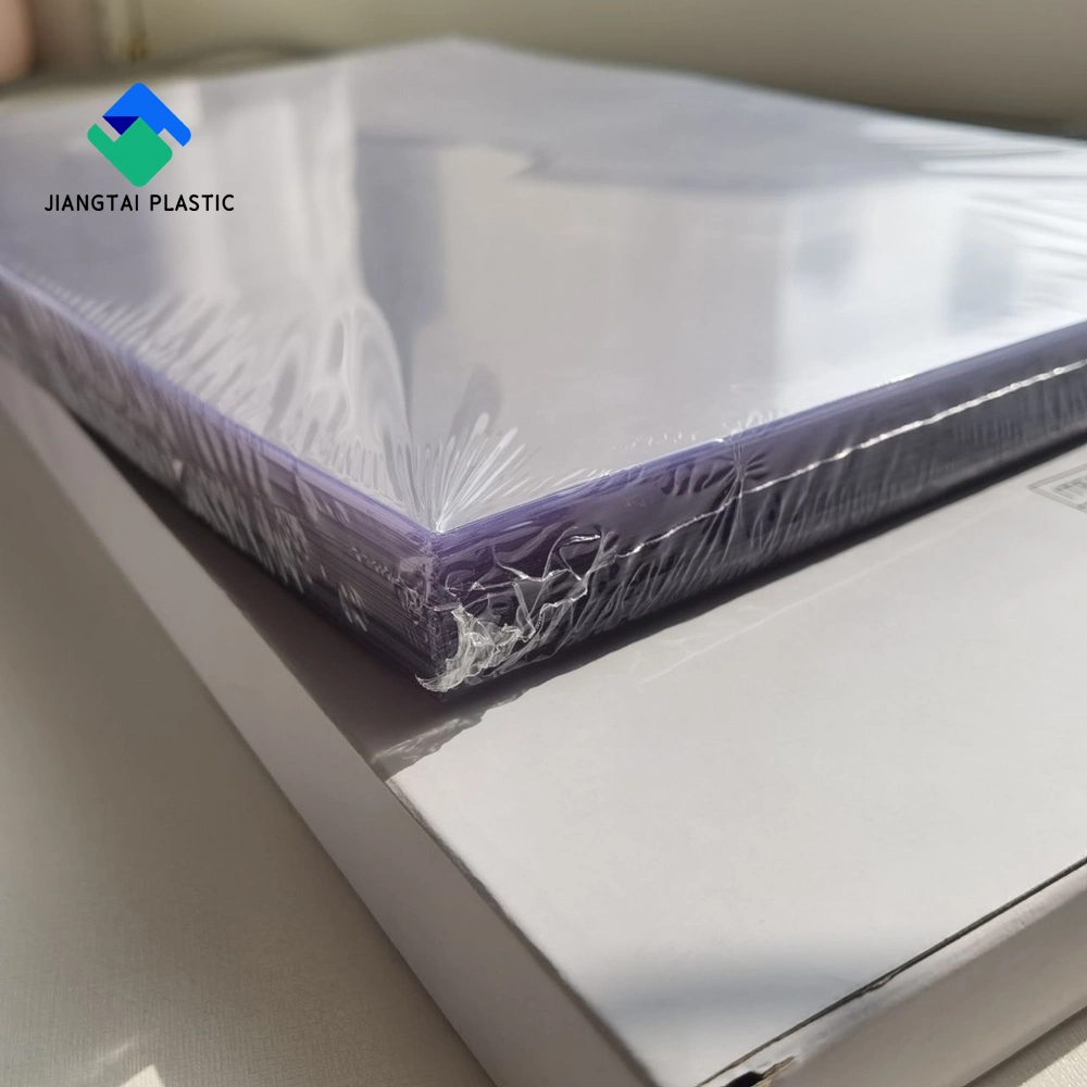 Jiangtai 200 Microns 0.15mm Book Cover A4 Clear Plastic PVC Film Sheet