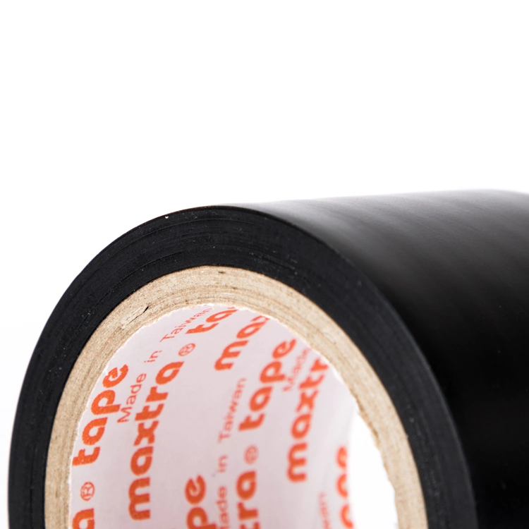 Packing Self Adhesive Black PVC Pipe Insulation Wrap Tape