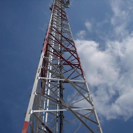 Self Supported 35m/40m/80m 3 Legs Hot-DIP Galvanized Angular Telecommunication Steel Tower