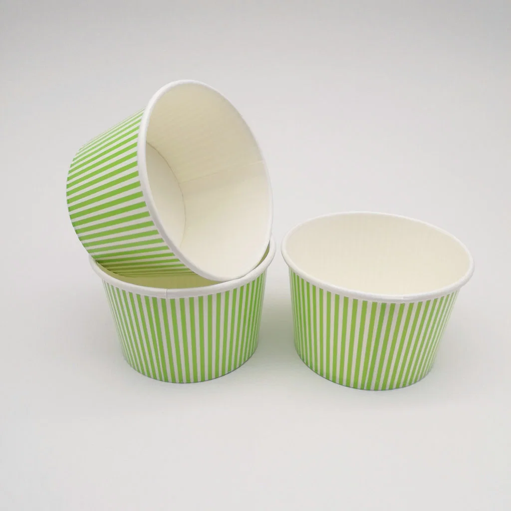 Disposable Ice Cream Paper Cup with Double Coated