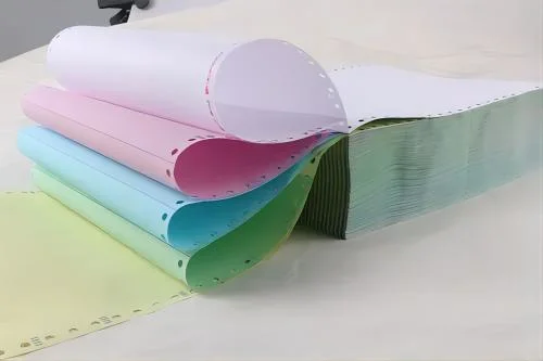 Customized Multi-Color Different Layers Invoice Carbon-Less Copy Paper Sheets Booklets