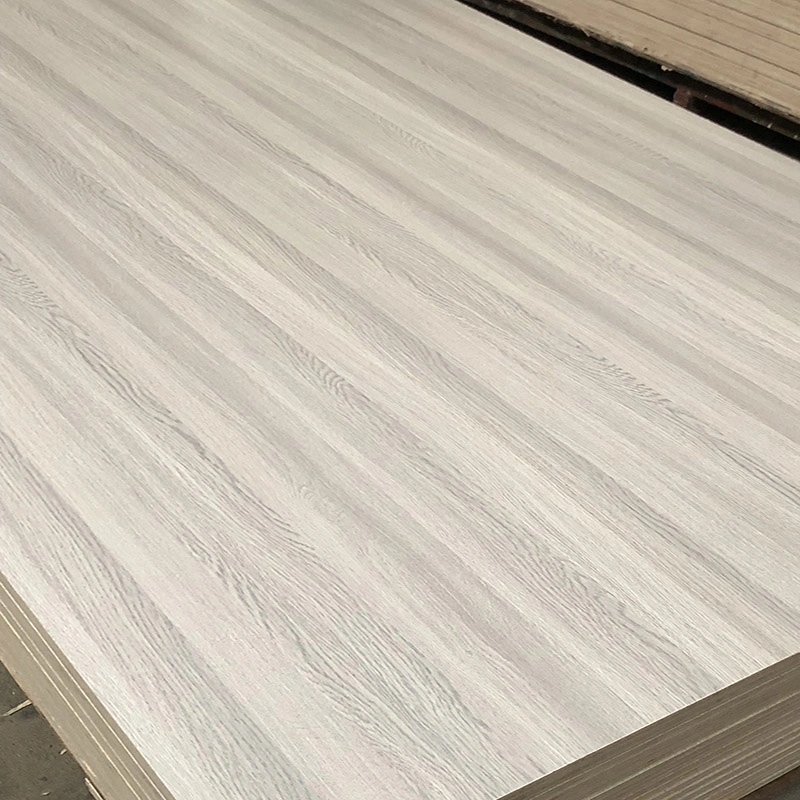 La madera de melamina de alta calidad de grano de madera contrachapada de hojas de laminado Panel de madera