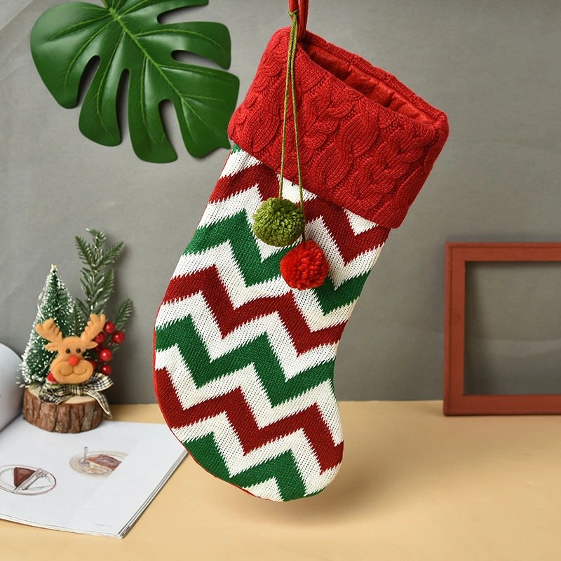 Wholesale/Supplier Christmas Decoration Stockings Socks Gift Bag Christmas Ornaments CS-1001