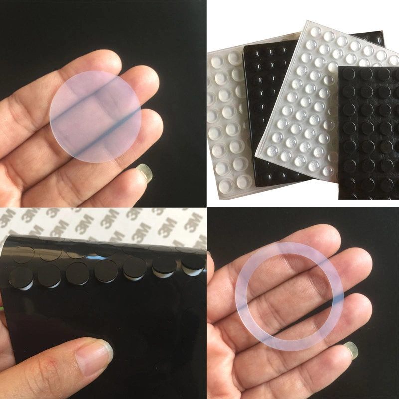 Customized Special-Shaped Shockproof Self-Adhesive Silicone Gasket for Electronic Equipment