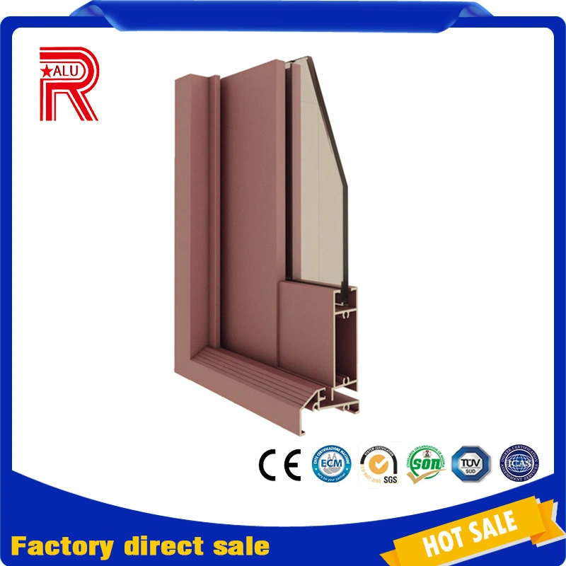 2021 Reliancealu Top Quality Thermal Break Sliding Swing Casement Bi Откидные откидные двери складного верха и откидные двери