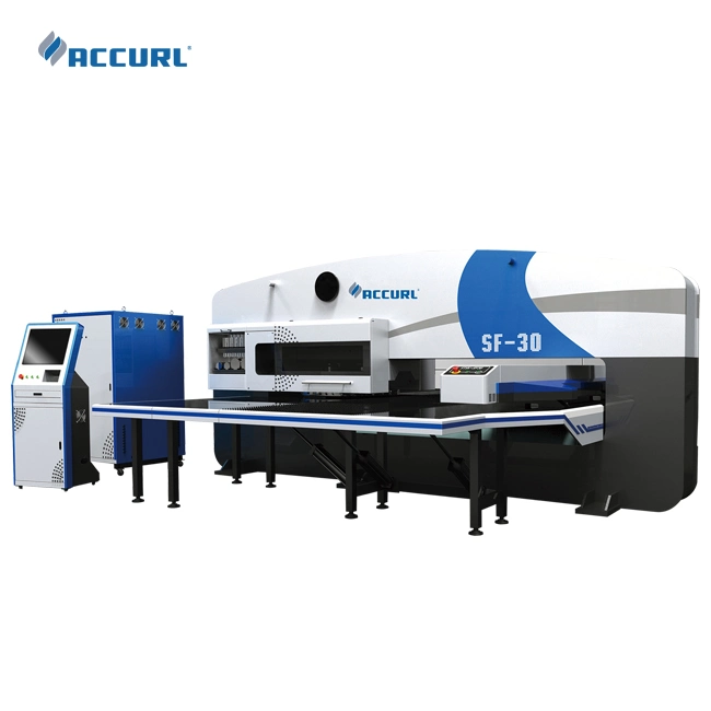 Type de servo Accurl machine CNC de perforation de la tourelle de perforation avec auto Index de presse