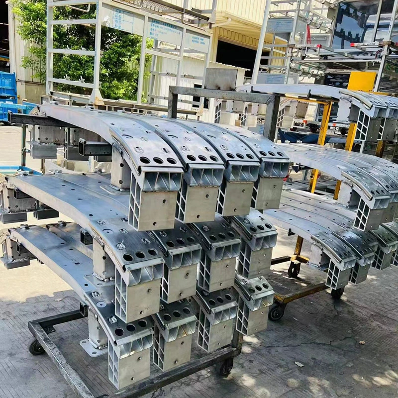 Home Wrapping Aluminum Frame Processing Custom Auto Anti-Collision Beam Accessories Aluminum Alloy 6063 Aluminum Profile