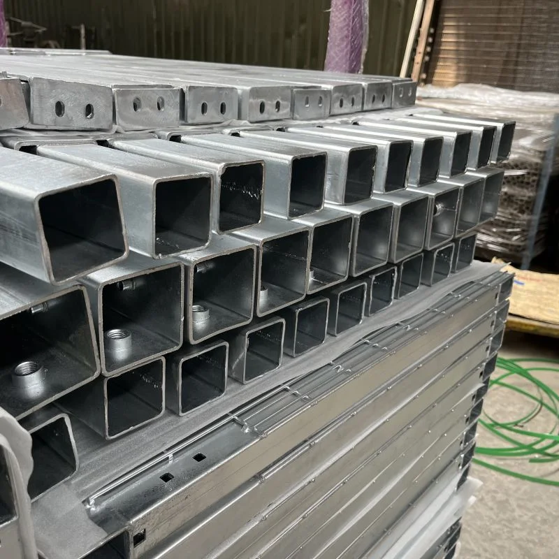 Temporary Edge Protection Grating Systems for Storage on Site