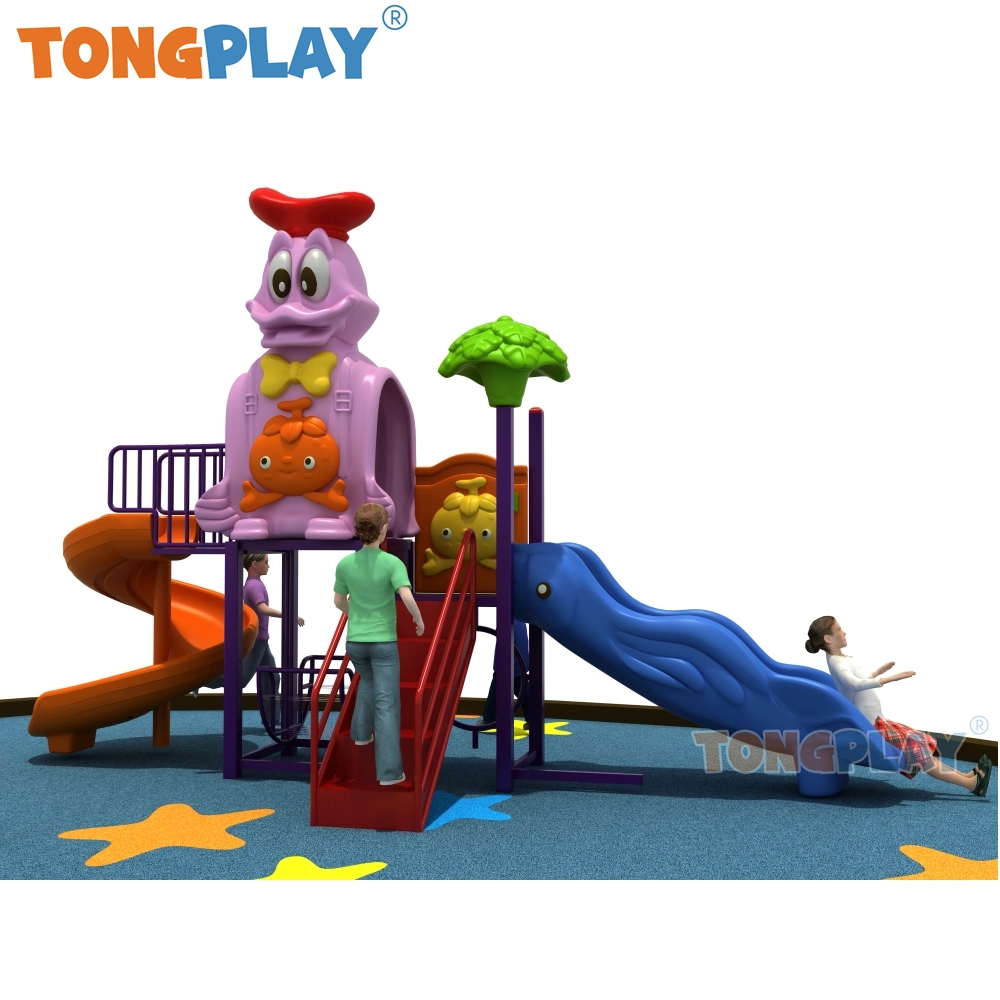 Outdoor Slide Playhouse Pink Dark Slide for Children Play Toy Outdoor Playgorund Equipment