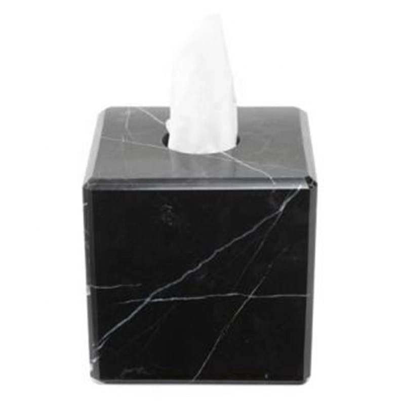 Stone Natural Marble Tissue Paper Box for Home Decor