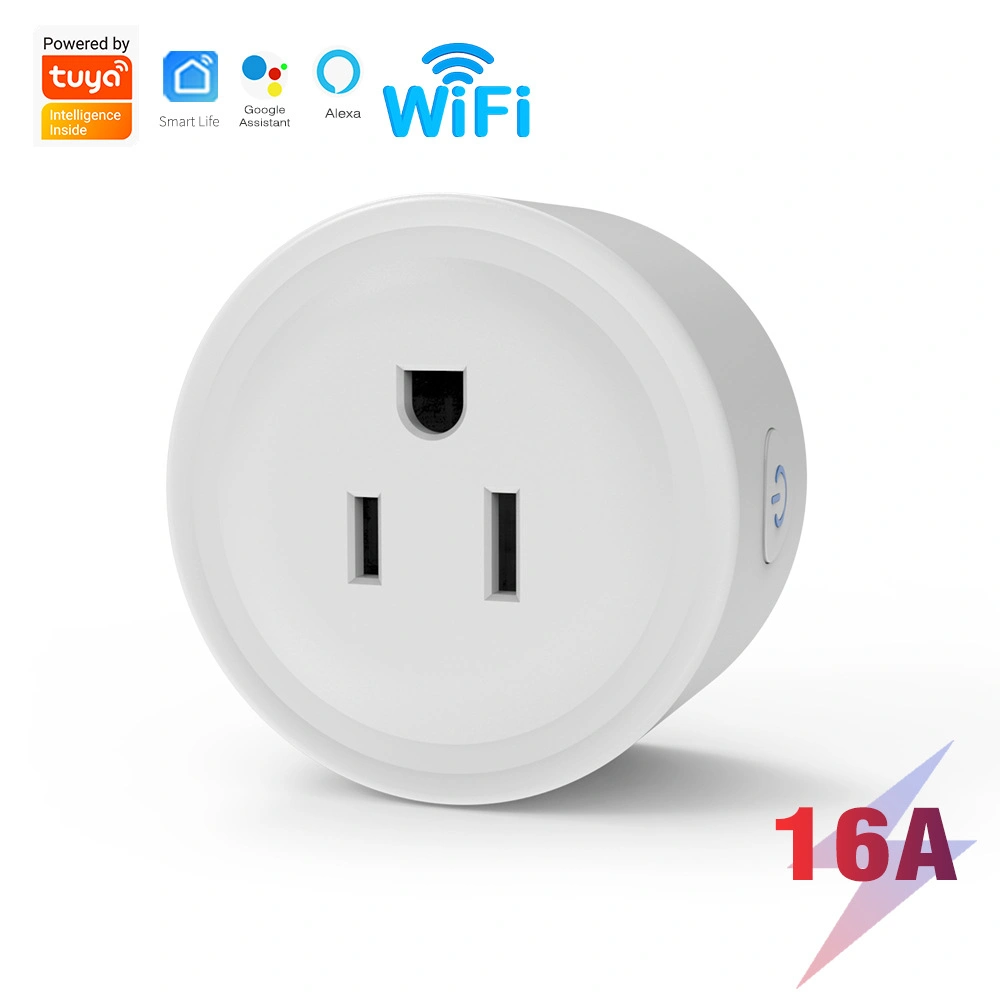 Smart Zigbee WiFi Outlet: Contrôle à distance par smartphone et commande vocale avec minuterie - Prise US