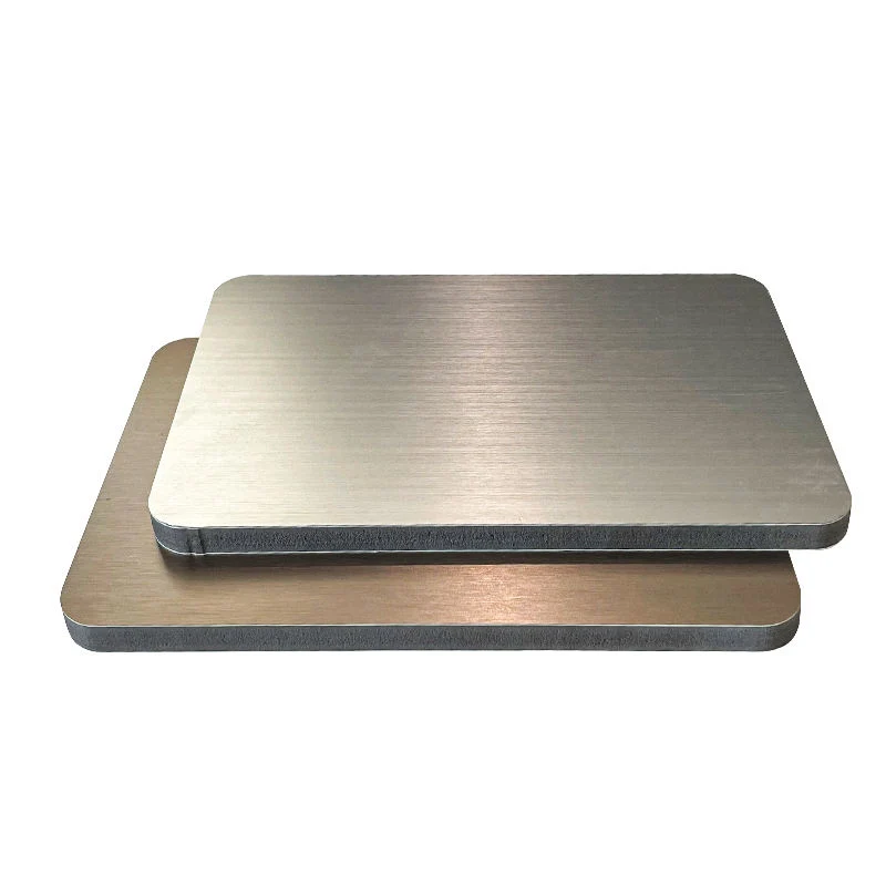 Waterproof Decoration High Density 5mm Metal PVC Foam Board