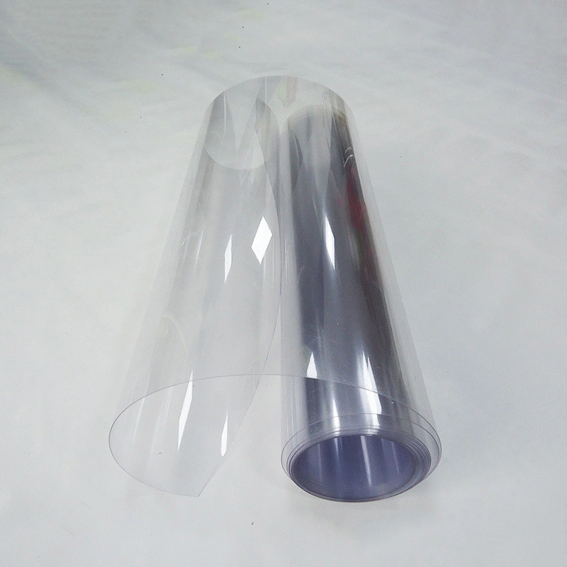 Hsqy No Waves No Fish Eyes Custom Size 0.10mm PVC Sheet Roll Transparent Plastic Sheets Packing Materials