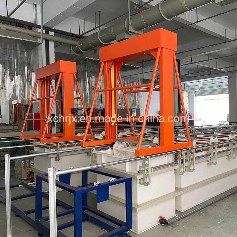 Hang Electroplating Equipment Metal Electroplating Machine Plating Line